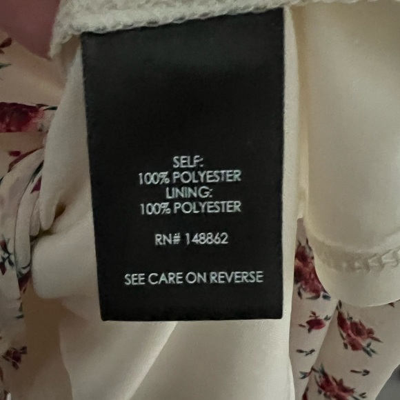 Mini Chiffon Smocked Dress - Picture 3 of 4